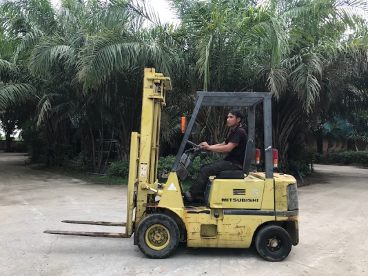 ขายFORKLIFT MITSUBISHI FG14(1.5ตัน)(ออโต้)(เสา3.50ม.)สวยเดิมจากญี่ปุ่น ยังไม่เคยใช้ในไทย 99,000เท่านั้น!!