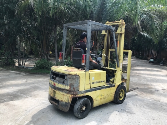 ขายFORKLIFT MITSUBISHI FG14(1.5ตัน)(ออโต้)(เสา3.50ม.)สวยเดิมจากญี่ปุ่น ยังไม่เคยใช้ในไทย 99,000เท่านั้น!!