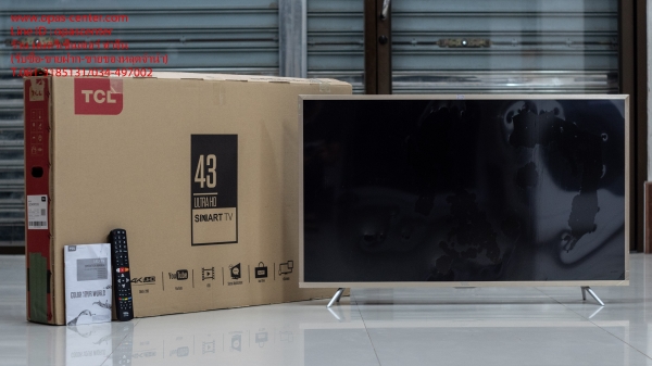TCL UHD 4K SMART TV รุ่น 43P2US สภาพใหม่ มีคู่มือ กล่อง
