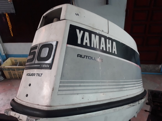 YAMAHA50HP2จังหวะ หาง21นิ้ว ทริมไฟฟ้า ราคาพิเศษ