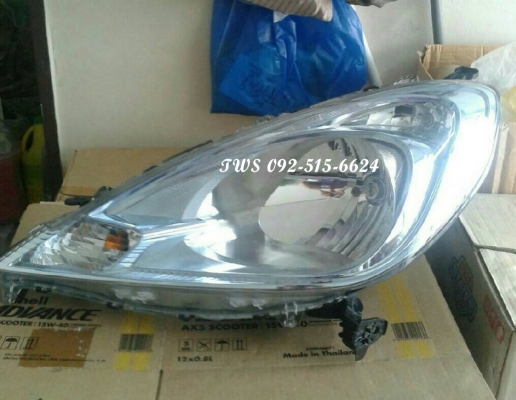 ไฟหน้า Jazz 2012 ไฮบริด ด้านซ้าย