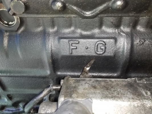 ขาย เครื่อง6BG1 สภาพหลวมต้องฟิต