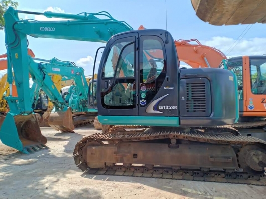 ขายจ้า..KOBELCO SK135SR  YY02 เก่านอกแท้  มีลายแย๊ก..เครื่องปั๊มแห้ง..สภาพสวย พร้อมใช้  ลองระบบกันได้ทุกวัน โทร 089-3818694 จ๊อย