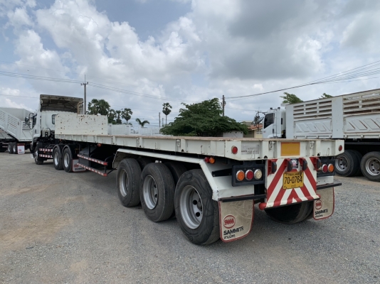 ขาย หัวลาก ISUZU 360 แรงม้า ปี 59 หางพื้นเรียบสามเพลาสามมิตร ปี 60 พร้อมแยกขายหัวหาง ราคาคุยกัน รถสว