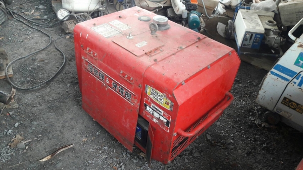 ขายๆๆ เครื่องเชื่อม พร้อมปั่นไฟ เก่าญี่ปุ่น เบนซิน 3KW ไฟ 110V พร้อมใช้ ชมวีดีโอได้ครับ