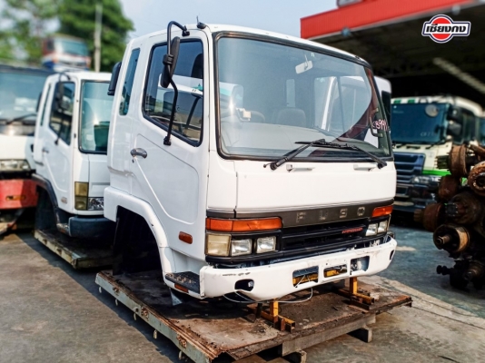 หัวเก๋ง FUSO FN627 สีขาว  หัวแคบ พร้อมเครื่องยนต์ 6D16 Turbo 260 Euro 2