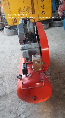 SALE*FROM JAPAN งานนำเข้า จากญี่ปุ่น ขายถูกสุดๆ เครื่องปั๊มลม MITSUBISHI (BANZAI ,LTD.) ,7.5KW. ,2 สูบ ,สินค้าเก่านอก