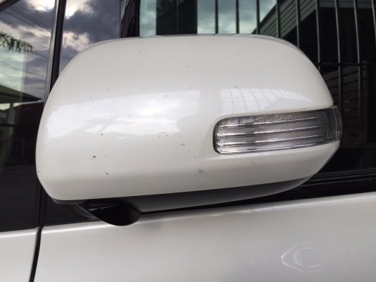 ขายฝาครอบกระจกมองข้างรถตู้ TOYOTA รุ่น ALPHARD ปี08