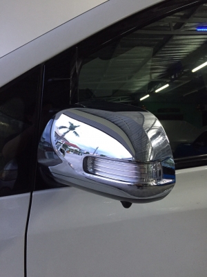 ขายฝาครอบกระจกมองข้างรถตู้ TOYOTA รุ่น ALPHARD ปี08