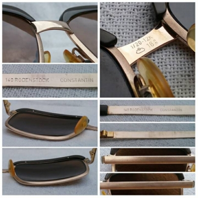 แว่นตาเยอรมันคลับมาสเตอร์ &#039;ทองโกลด์ฟิลด์&#039; (Gold Filled) 12 K สัดส่วนทองคำบริสุทธิ์ 50 \% เ