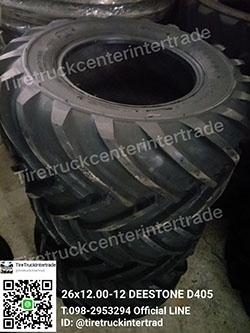 ยางใหม่สำหรับรถขนาด 26x12.00-12 DEESTONE สอบถามรายละเอียดเพิ่มเติมได้ที่ 098-2953294