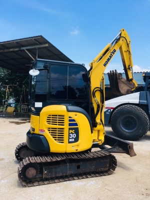 ขายดาวน์ KOMATSU PC30MR-3 ใช้งาน 1 พันชั่วโมง PM 2,500 ช.ม. สภาพนางฟ้า