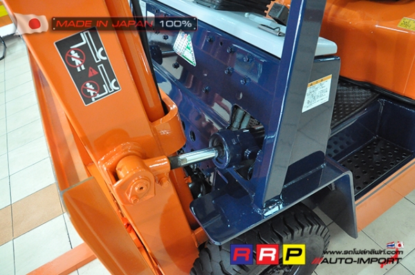 ขายรถโฟล์คลิฟท์มือสอง TOYOTA รุ่น 5FG15-15803 นำเข้าจากประเทศญี่ปุ่น 100\% ไม่เคยใช้งานในไทย