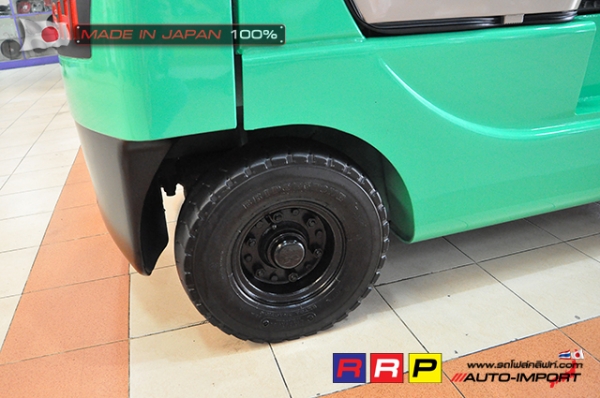 ขายรถโฟล์คลิฟท์มือสอง MITSUBISHI รุ่น FG15-F25A-30035 นำเข้าจากประเทศญี่ปุ่น 100\% ไม่เคยใช้งานในไทย