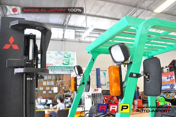 ขายรถโฟล์คลิฟท์มือสอง MITSUBISHI รุ่น FG15-F25A-30035 นำเข้าจากประเทศญี่ปุ่น 100\% ไม่เคยใช้งานในไทย