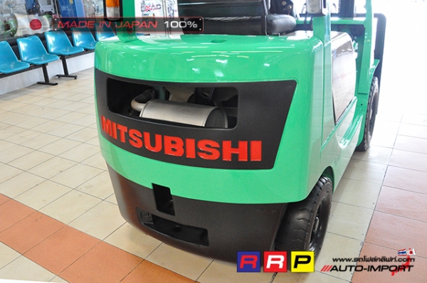 ขายรถโฟล์คลิฟท์มือสอง MITSUBISHI รุ่น FG15-F25A-30035 นำเข้าจากประเทศญี่ปุ่น 100\% ไม่เคยใช้งานในไทย