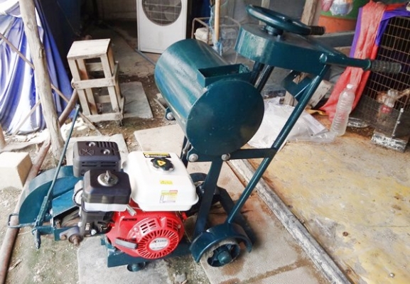 เครื่องตัดคอนกรีต มือสอง ใบตัด 14 นิ้ว สภาพพร้อมใช้ เครื่องใหม่ ขายถูก 8500 บาท