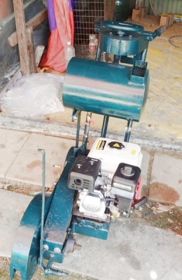 เครื่องตัดคอนกรีต มือสอง ใบตัด 14 นิ้ว สภาพพร้อมใช้ เครื่องใหม่ ขายถูก 8500 บาท