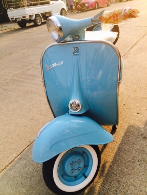 รับสั่งประกอบรถVespa 64 อินเดีย ราคา 59,000 บาท