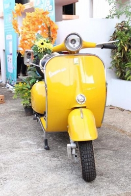 รับสั่งประกอบรถVespa 64 อินเดีย ราคา 59,000 บาท