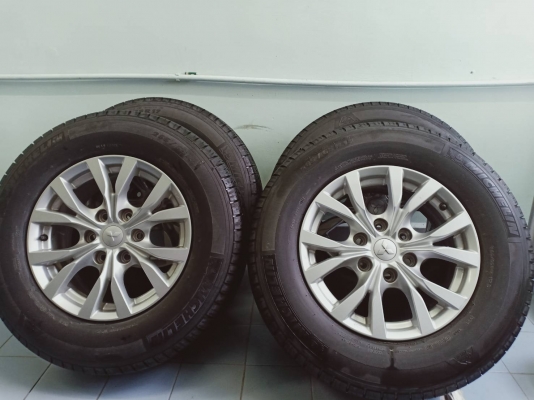 ขายล้อแม็กซ์ Pajero Sport 2014 สีเดิมซิลเวอร์