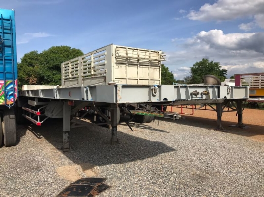 ขายหางพื้นเรียบสามมิตรสามเพลา ปี 48 สภาพสวยพร้อมใช้งาน เอกสารพร้อมโอน สนใจติดต่อเรา ดำสุโขทัย โทร 089-7087998,081-7855503 หรือเยี่ยมชมเว็ปไซได้ที่ www.dum-sukhothai .com เรายินดีให้บริการค่ะ ราคา 320000฿ค่ะ