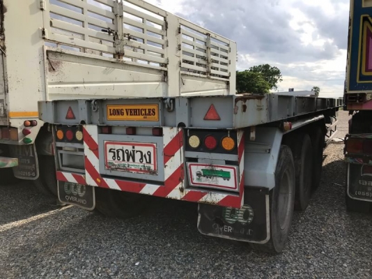 ขายหางพื้นเรียบสามมิตรสามเพลา ปี 48 สภาพสวยพร้อมใช้งาน เอกสารพร้อมโอน สนใจติดต่อเรา ดำสุโขทัย โทร 089-7087998,081-7855503 หรือเยี่ยมชมเว็ปไซได้ที่ www.dum-sukhothai .com เรายินดีให้บริการค่ะ ราคา 320000฿ค่ะ