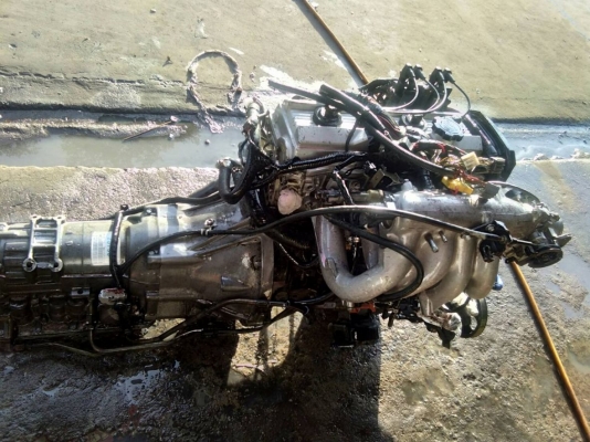 ขายเครื่องยนต์เบนซินหัวขับหลัง toyota 3s auto