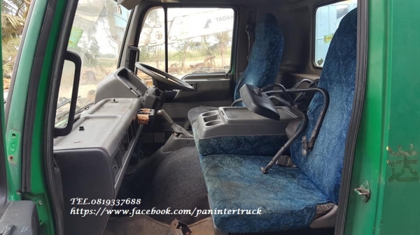 SALE*ลดล้างสต๊อค* สินค้าเก่านอก ขายถูกด่วนๆ หัวเก๋งรถบรรทุก 6 ล้อกลาง /  CABIN HINO FC2JJB  (รุ่นยกหัวได้/มีคัสซี /มีกระปุกพวงมาลัย /มีสายเกียร์)