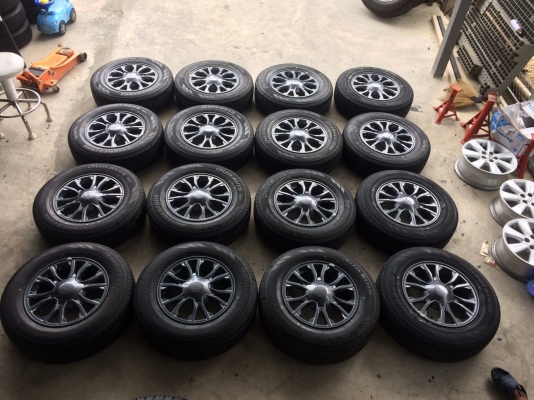 ล้อ isuzu x series ขอบ  16 พร้อมยางป้ายแดงปี 19