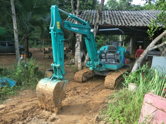 รถเก่านอกมี VDO ให้ชม.KOMATSU PC45-7 เอกสารอินวอยทำเล่มทะเบียนได้เลย มีระบบกระแทก ปั๊มนิ้ว ราคา 3900