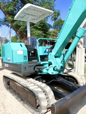 KOBELCO SK024 ขนาดPC-25 <มีVDOให้ชม> รถเก่านอกมีเอกสารอินวอย☎️ติดต่อ 085-5632278<ราคาต่อรองได้>
