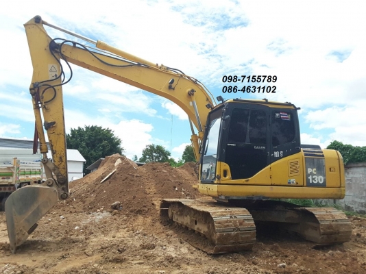 ขาย!! >>> Komatsu Pc130 รุ่น 7K รถพร้อมใช้งาน <<< เบอร์ติดต่อ 098-7155789 086-4631102
