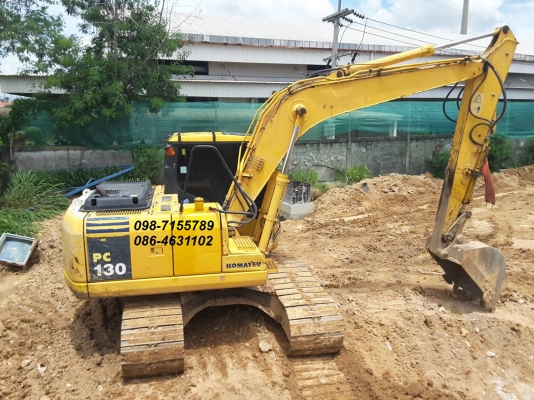 ขาย!! >>> Komatsu Pc130 รุ่น 7K รถพร้อมใช้งาน <<< เบอร์ติดต่อ 098-7155789 086-4631102