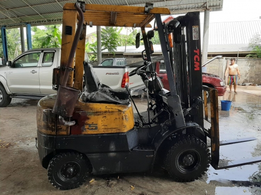 ขาย รถฟอร์คลิฟต์ TCM 1.5 ตัน เชื้อเพลิงเบนซิน สภาพดีพร้อมใช้งาน