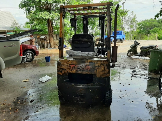 ขาย รถฟอร์คลิฟต์ TCM 1.5 ตัน เชื้อเพลิงเบนซิน สภาพดีพร้อมใช้งาน