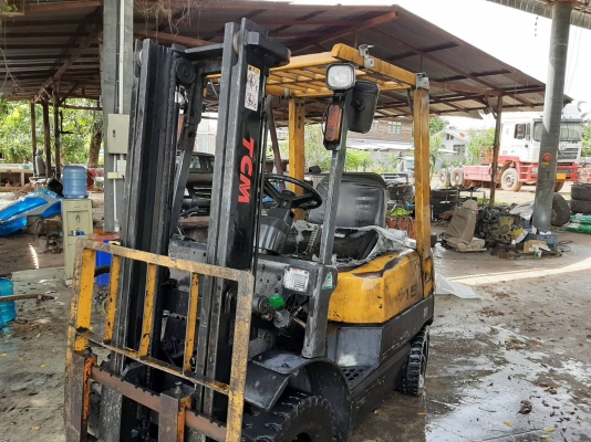 ขาย รถฟอร์คลิฟต์ TCM 1.5 ตัน เชื้อเพลิงเบนซิน สภาพดีพร้อมใช้งาน