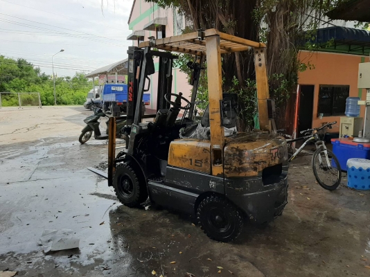 ขาย รถฟอร์คลิฟต์ TCM 1.5 ตัน เชื้อเพลิงเบนซิน สภาพดีพร้อมใช้งาน