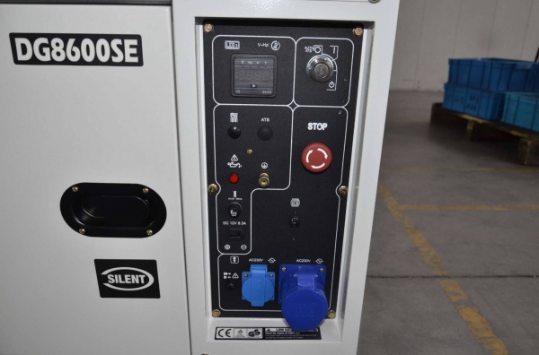 เครื่องปั่นไฟ ขนาด 6.3 KW 230V 1 เฟส รับประกัน1ปี มีสินค้าพร้อมส่ง