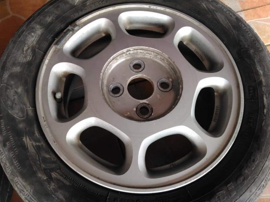 ล้อเดิม Toyota Corolla ขอบ 14(4/100) ยาง Goodyear 185 65 14 ปี 12 ยางใช้ได้ 3 เส้น แถมไป ไม่แยก ฝาหาย 1 ฝา น็อตไม่มี ขายถูก ทั้งชุด 1500.-NET *** ยกเองหน้าร้านเท่านั้น งดส่ง ตจว.ค่ะ ล้อเดิม Toyota Corolla ขอบ 14(4/100) ยาง Goodyear 185 65 14 ปี 12 ยางใช้ได้ 3 เส้น แถมไป ไม่แยก ฝาหาย 1 ฝา น็อตไม่มี ขายถูก ทั้งชุด 1500.-NET *** ยกเองหน้าร้านเท่านั้น งดส่ง ตจว.ค่ะ