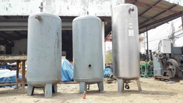 ถังพักลม ขนาด 500 ลิตร ถังหนาไม่มีผุ สภาพสวยสดใหม่พร้อมใช้