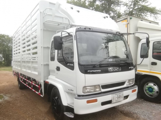 6 ล้อใหญ่ ISUZU FTR 200 แรงม้า ยาว 7.20ม.* รถสวยเดิม+สภาพพร้อมใช้งาน * รถห้างแท้ * มีเล่มพร้อมโอน * 