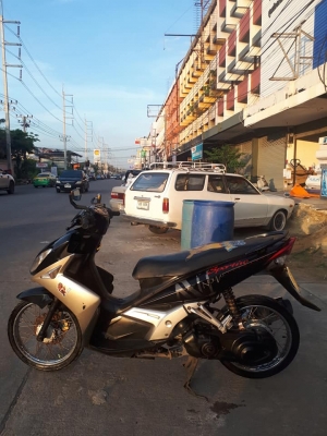 Nouvo Elegance 135 cc. สีดำเทา ขับสบาย พร้อมใช้ ราคาถูก
