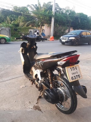 Nouvo Elegance 135 cc. สีดำเทา ขับสบาย พร้อมใช้ ราคาถูก