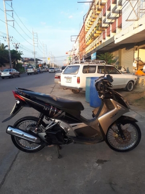 Nouvo Elegance 135 cc. สีดำเทา ขับสบาย พร้อมใช้ ราคาถูก
