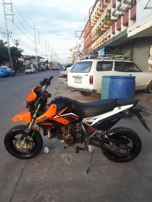 KSR (สตาร์ทมือ) ปี 2557 สีส้มดำ รถสวย ขับดีมาก ราคาสุดถูก KSR (สตาร์ทมือ) ปี 2557 สีส้มดำ รถสวย ขับดีมาก ราคาสุดถูก