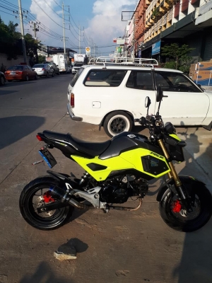รุ่นใหม่ล่าสุด MSX 125 SF สีดำเหลือง ปลายปี 2560 อย่างหล่อมาก ดูสปอร์ตสุดๆ รุ่นใหม่ล่าสุด MSX 125 SF สีดำเหลือง ปลายปี 2560 อย่างหล่อมาก ดูสปอร์ตสุดๆ