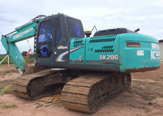 KOBELCO MARK 8 Super X รถช่วงล่างเต็ม บอดี้สวยสีสันเดิมๆ เอกสารทะเบียนภาษีเต็ม ใช้งาน 15,050 ชม. ภายในเก๋งสะอาด แอร์เย็น พร้อมใช้งานได้เลย ราคาต่อรองได้ครับ