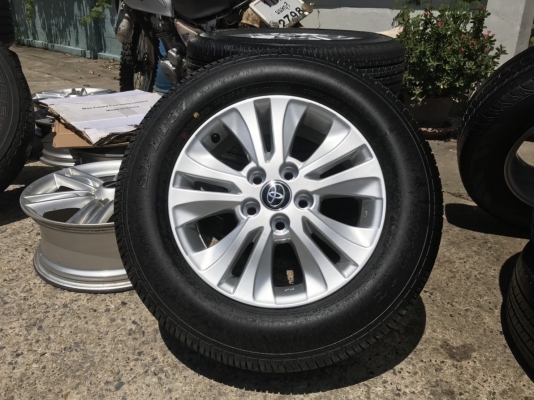 ล้อ isuzu ขอบ 16 พร้อมยางป้ายแดง