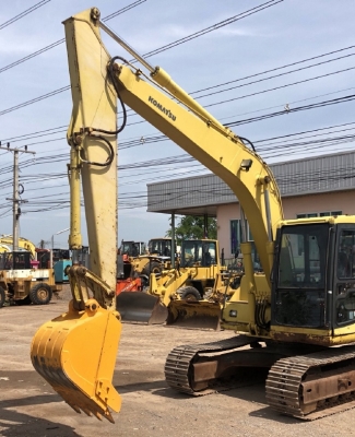 ขายรถขุด KOMATSU PC120-6 อาร์มพิเศษ นำเข้าเองจากญี่ปุ่น สภาพสวยพร้อมใช้ มีVDOการทำงานครับ